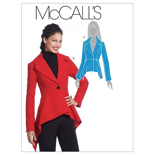Patrons de vestes doublées femme McCall's M5980 ajustement parfait tailles 6-14