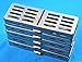 Set of 5 Each German Stainless Steel Dental Autoclave Sterilization Cassette Rack Box Tray for 5 Instruments