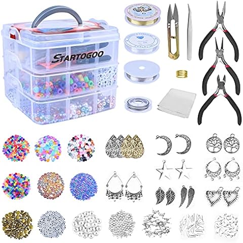 Kits de Bijoux STARTOGOO 1500pcs Cover