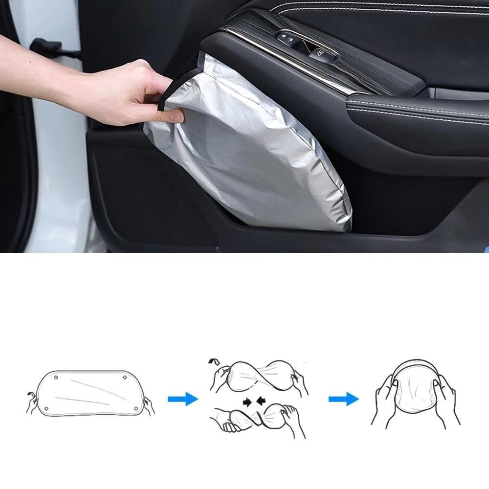 Parasole Protezione Indshield Parasole per Dodge per RAM 2500 3500 2010-2023 2024 Accessori Parasole Pieghevole Parasole Parabrezza