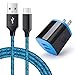 USB Type C Charger for Moto G Pure/G Play 2023/G Power 2021/G Stylus 5G 2022/G 5G 2022/G Fast/Z3 Play/G7/G8/Z4/Z2 Force,AndHot 2 Port USB Adapter Wall Charger with 6FT USB C Fast Charging Cable Cord