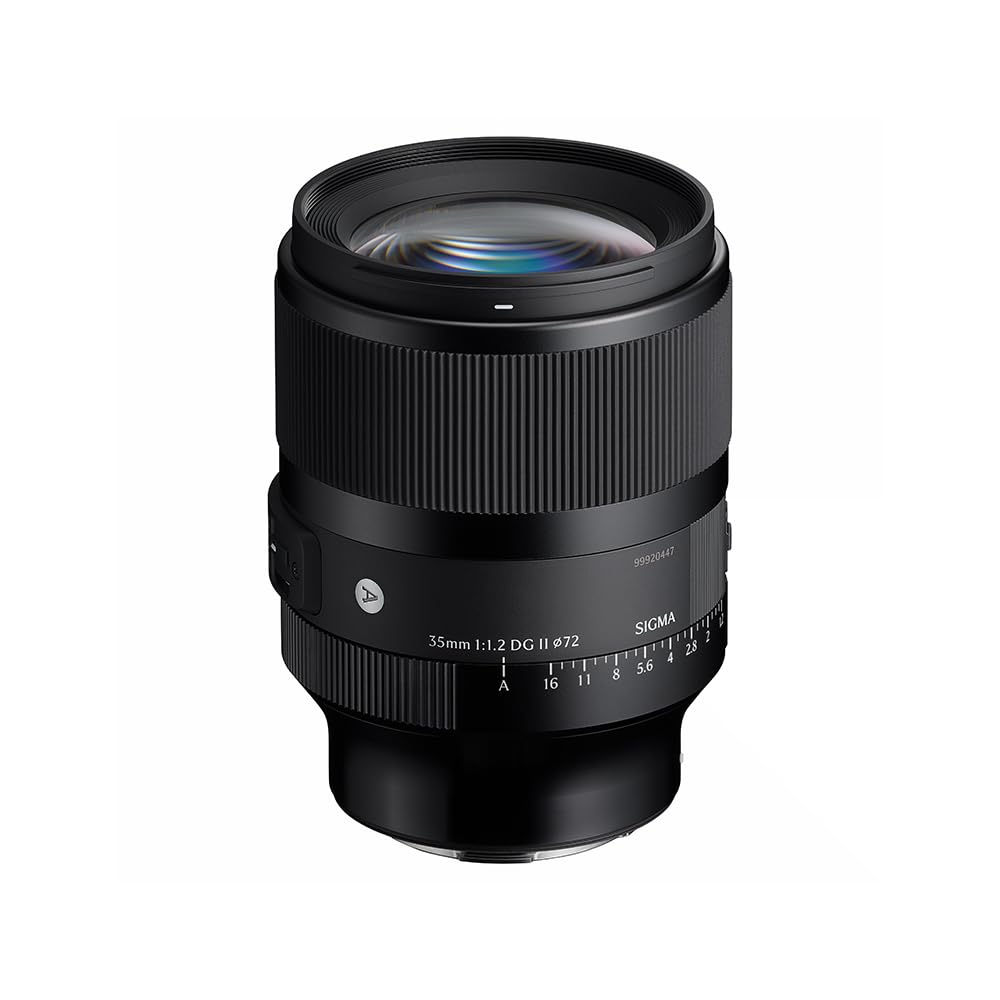 Sigma 35mm f/1.4 DG II Art Lens for Sony E Mirrorless Camera