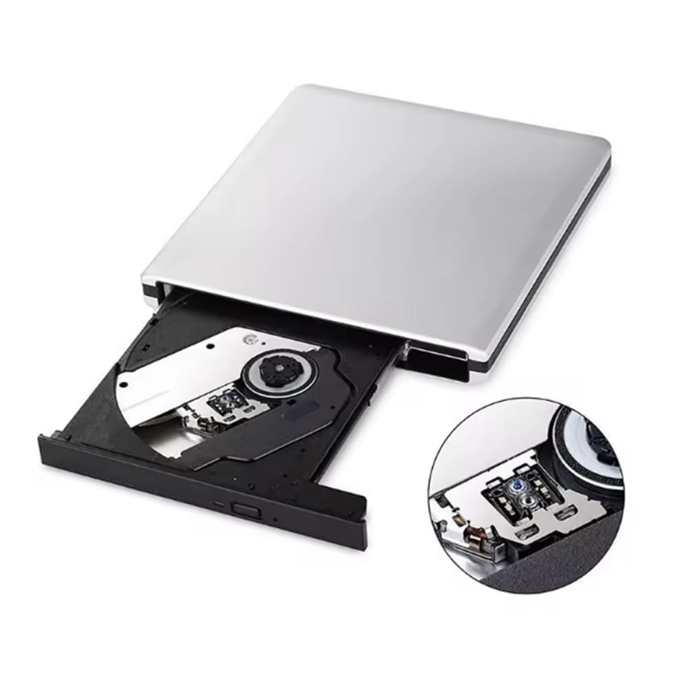 USB3.0 ESTERE USB3.0 Burner Blu-Ray BD-Rom Dvd Drive BD-Re Writer Blu-Ray Reader 3D per Laptop/Desktop