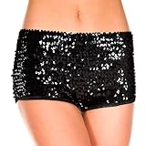 MUSIC LEGS Women's Sequined Booty Shorts