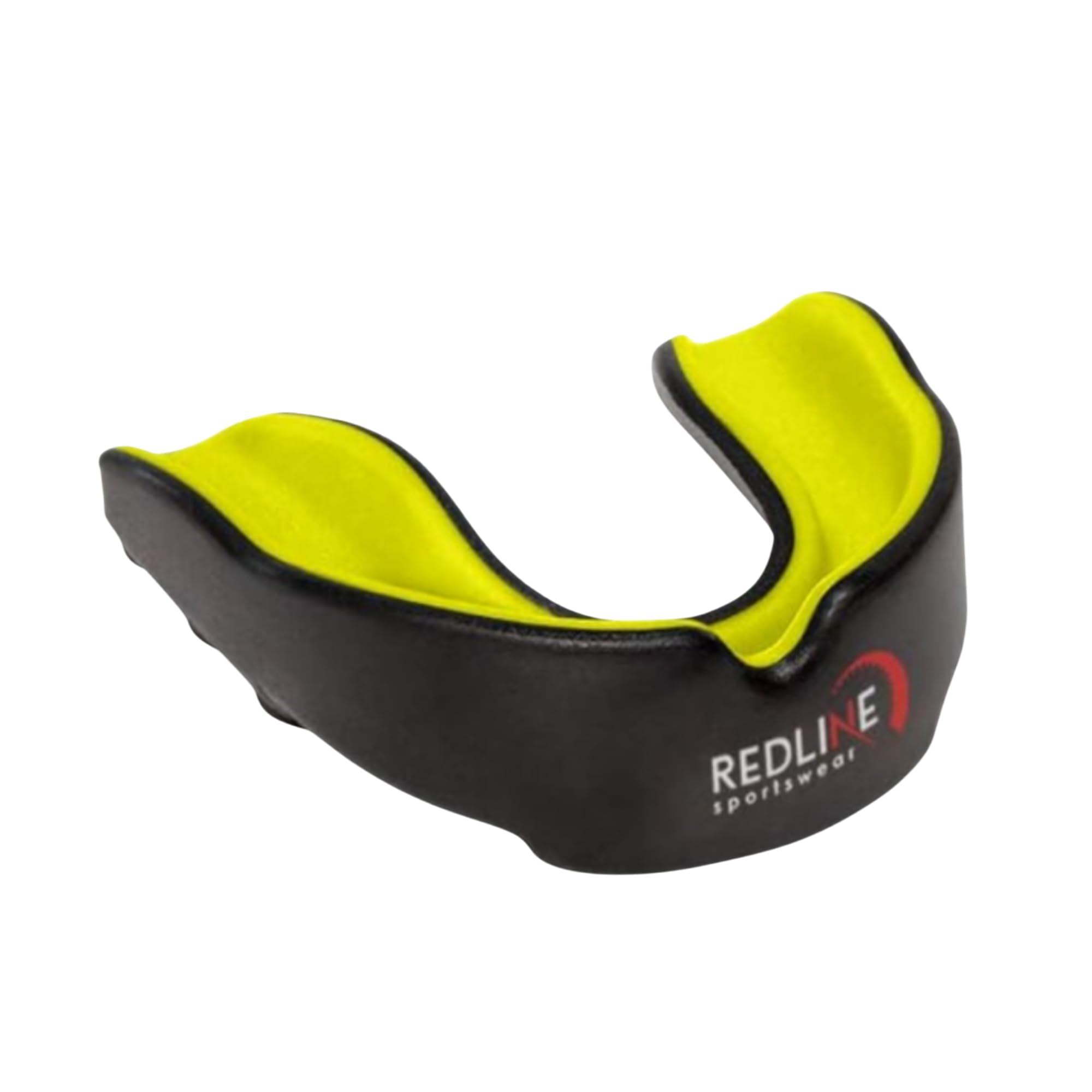 Redline Sportswear - Custom Fit Paradenti w/Vented Case - Protezione per tutti gli sport di contatto - Giallo & Nero -