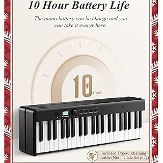 ZTBGY Piano numérique pliable, piano numérique débutant, 88 touches, semi-lesté, Bluetooth portable avec sac de piano… - Les Beatles, Paul McCartney, John Lennon, RIngo Starr, George Harrison ZTBGY Piano numérique pliable, piano numérique débutant, 88 touches, semi-lesté, Bluetooth portable avec sac de piano… – Image 2