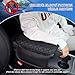 Upgraded Car Center Console Cover with 2 Storage, Universal Microfiber Leather Car Armrest Cover Cushion SUV, Sedan, and Truck – Memory Foam Comfort and Stylish Leather Design Thickened material