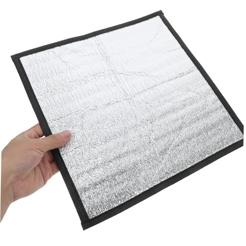 Alfombra térmica para reptiles con película reflectiva 29.3x29.3x0.3 cm miniatura 3