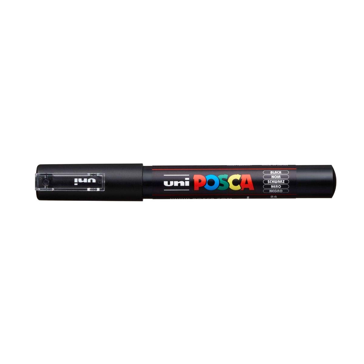Uni Posca Marker Pen Extra Fine Bullet Tip PC1M 0.7mm - Color: Black