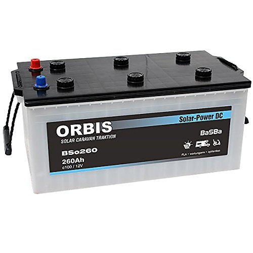 Preisvergleich Produktbild Versorgungsbatterie Solarbatterie BSo-260 12 Volt 260 Ah c100