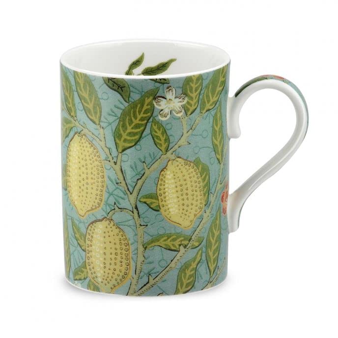 SpodeRoyal Worcester Morris and Co Fruit Mug - Slate/Thyme