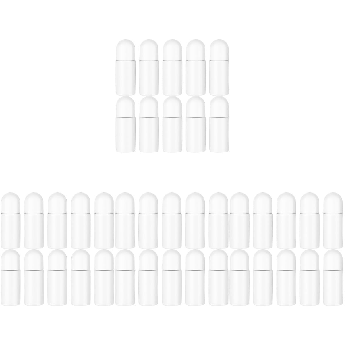 40stücke Nachfüllbare Leere Rollerball Flaschen Für Ätherische Öle Parfüm Und Kosmetik Einfache Anwendung Und Reinigung Sicher Für Hauttypen