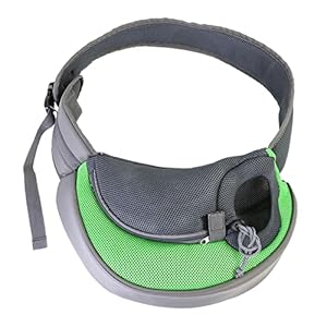 Draagtas voor kleine honden – Kattendraagtas – Handvrij verstelbare hondentas draagtas Crossbody voor kleine middelgrote hond kat konijn Hasled