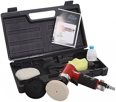 FME Tools FT900 Air Polisher 75mm Air Operated In Case With Accessories