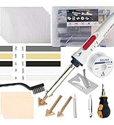 Plastic Welder, 110V/100W Plastic Welding Kit, Plastic Soldering kit for Bumper Kayak Repair-With...