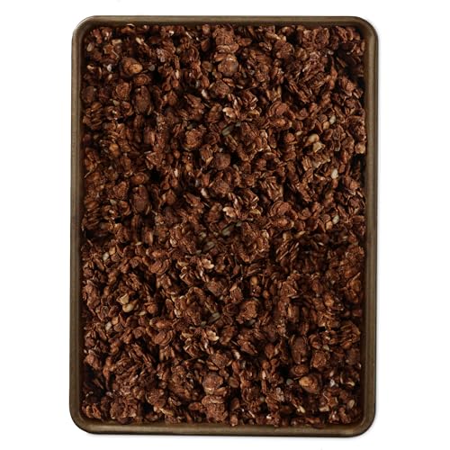 Grandy Organics Dark Chocolate Sea Salt Granola, 10 Pound Bulk Bag, Certified Organic, Gluten Free, Non-GMO, Kosher, Plant Based Protein Granola