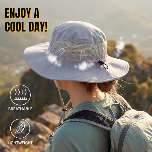 Sombrero personalizado unisex con protección solar UPF 50+ miniatura 3