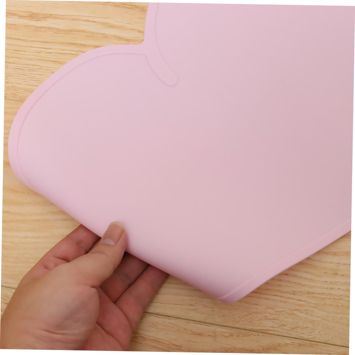 Didiseaon 3pezzi Tappetino Per Per Animali Silicone Design Facile Da Per Pet Mat Antiscivolo Rosa