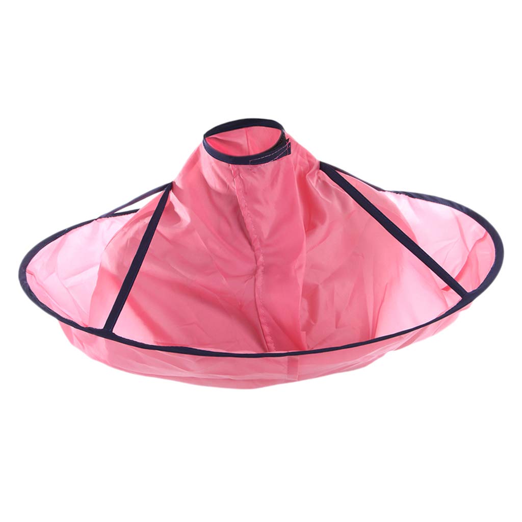 Juego de 10 capas de corte de pelo profesional, color rosa