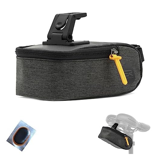 1 x Selle Royal Saddle Bag Small (0.6l) Satteltasche Fahrradtasche Klippsystem inkl. 1 Schlauchflicken