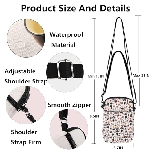 G2TUP Anime Space Crossbody Bag Xavier & Zayne & Rafayel & Sylus & Caleb Gifts Game Lover Shoulder Bag2