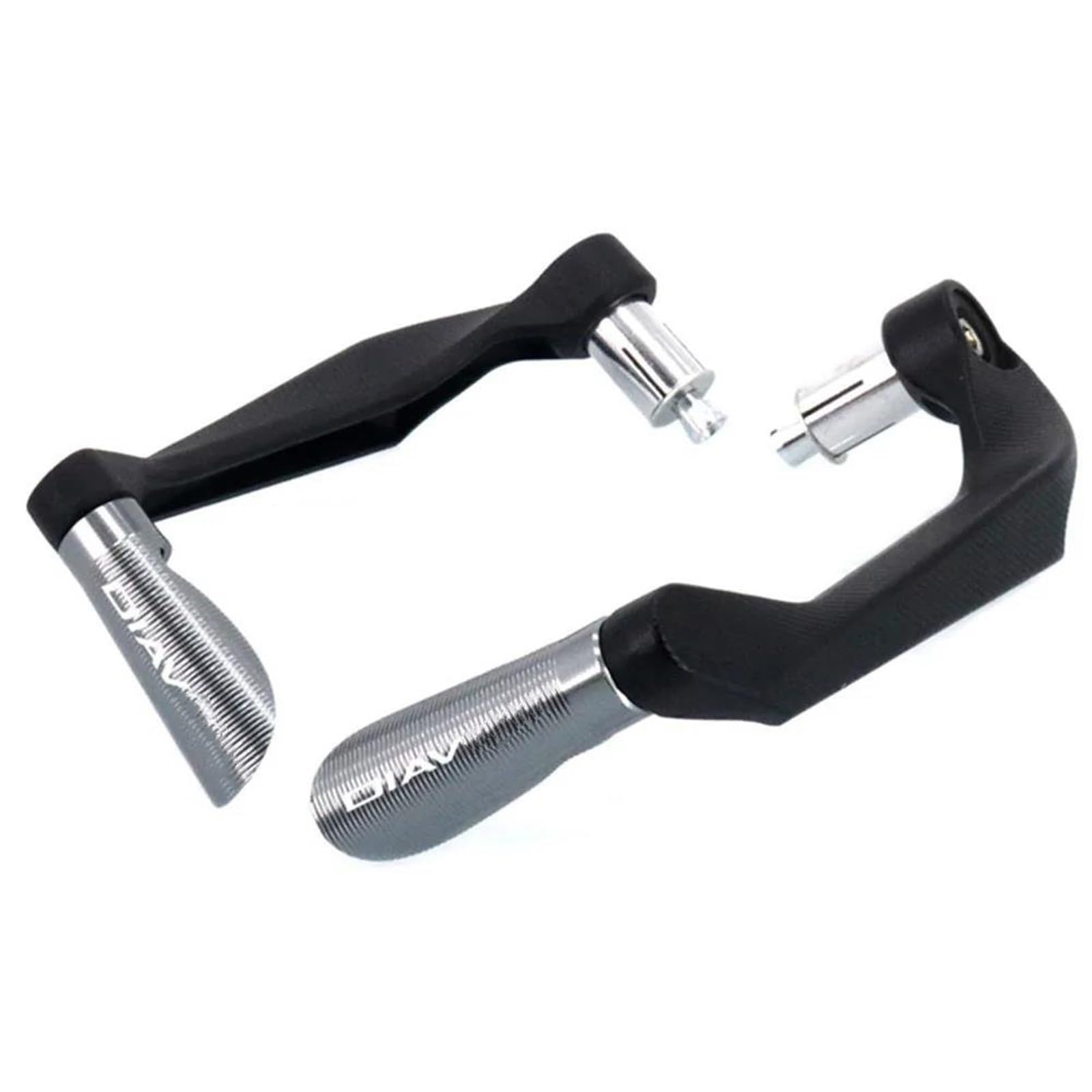 HIZORB Handguards for Ducati Diavel Carbon XDiavel XDiavelS Motorcycle 7/8" 22mm CNC Handlebar Grips Guard Brake Clutch Levers Protector(Titanium)