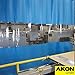 AKON Curtain Track Industrial Divider Curtains | Partition Space Quickly | Curtain Track Included | Quick Rolling and Easy to Clean | Divide Work Areas Quickly Customized Curtains Vinyl