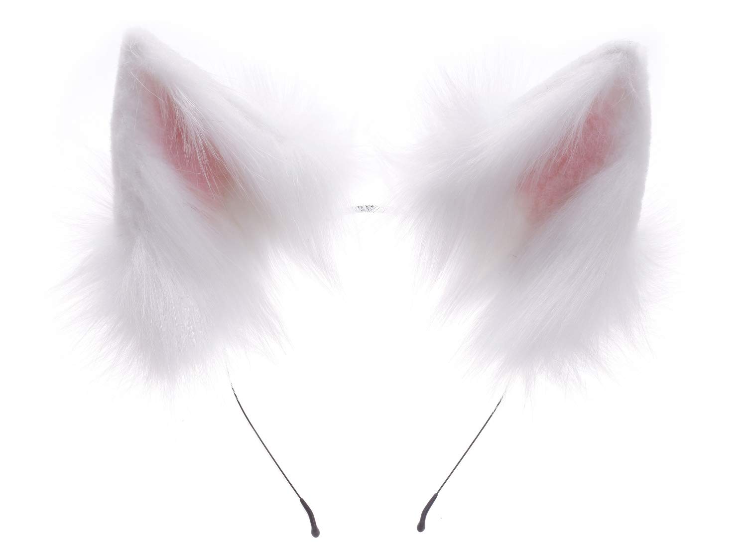 Cat Ears Headband Wolf Fox Furry Ears Costume Halloween Cosplay Cat Ears Headband