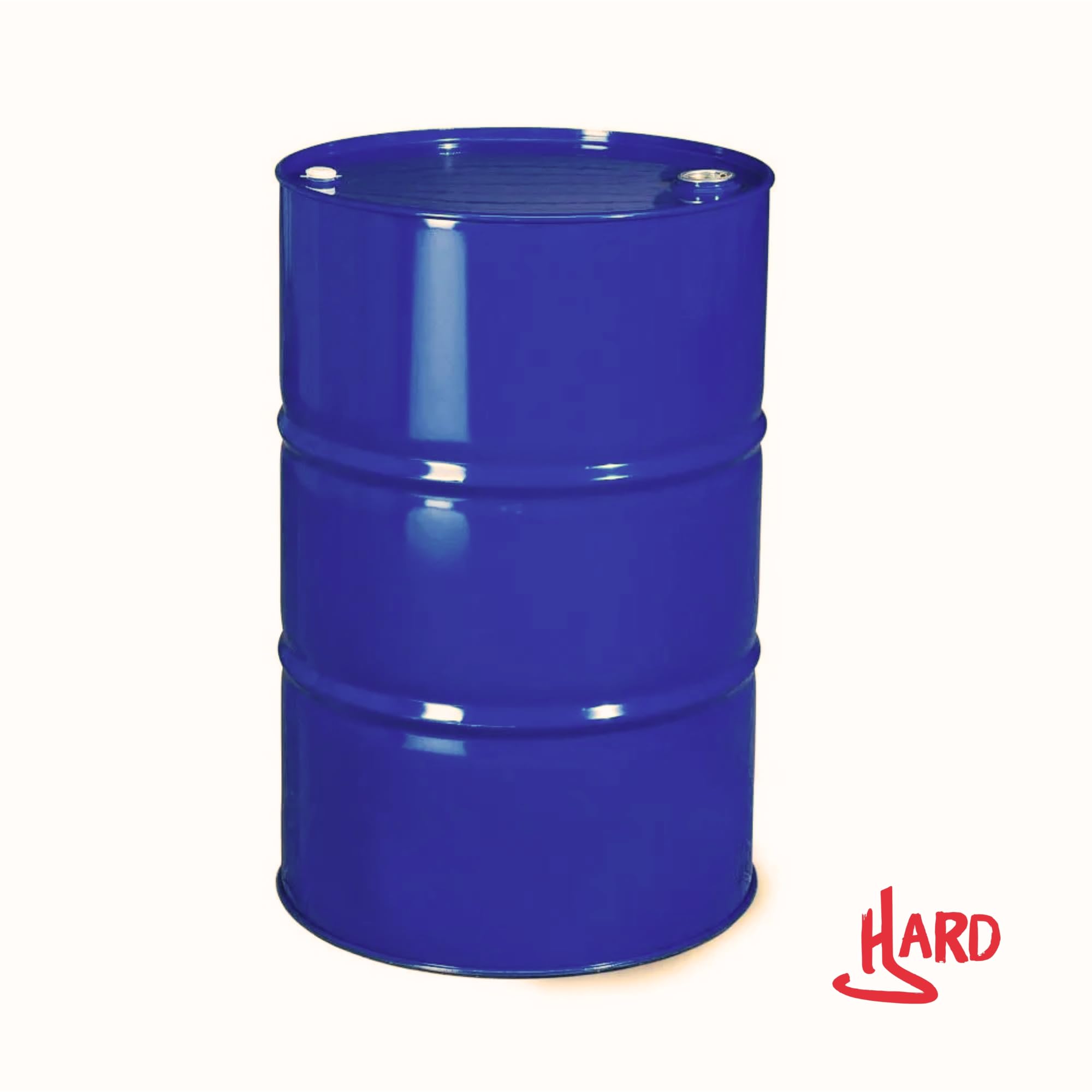Bidón 200 litros HARD metálico homologado para transporte de productos peligorosos ADR 2 bocas chapa de acero reacondicionado