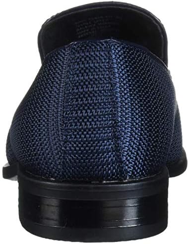 Stacy Adams Boy's Taz Plain Toe Slip-On Loafer, Navy, 12 Big Kid | Image 2
