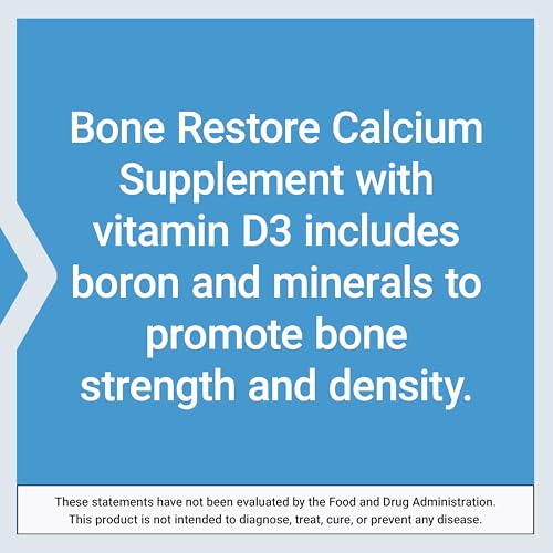 Life Extension Bone Restore Calcium Supplement, Vitamin D3, 120 Capsules - image 5