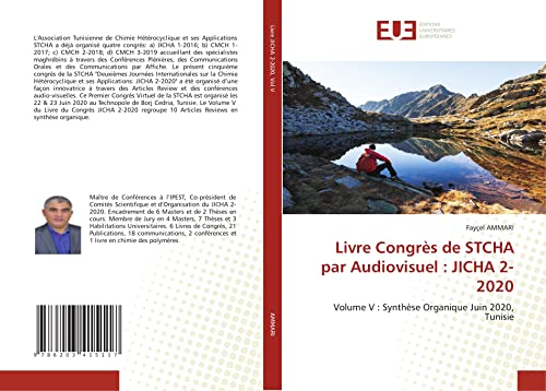 Livre Congrès de STCHA par Audiovisuel : JICHA 2-2020: Volume V : Synthèse Organique Juin 2020, Tunisie