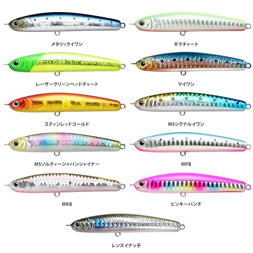 ラッキークラフト(LUCKY CRAFT)ワンダー80 (0074 メタリックイワシ) 5枚目