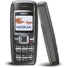 Nokia 1600 mobiele telefoon met branding zonder simkaart, zwart