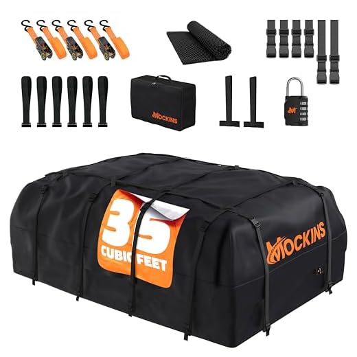 Mockins 35 Cu.Ft. Waterproof Cargo Carrier Bag