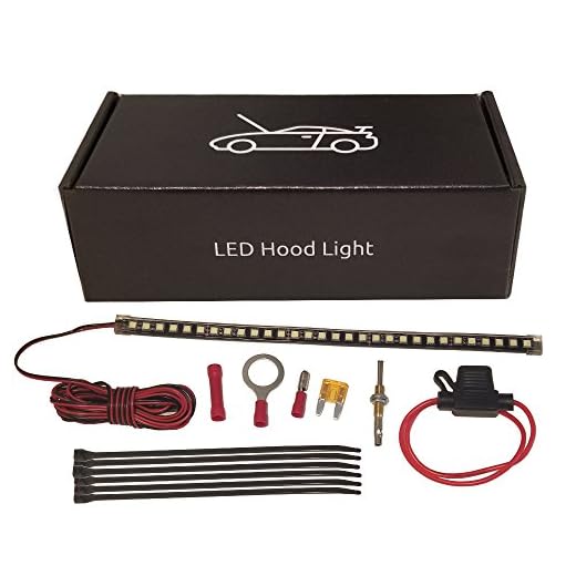 Check It Auto - Under Hood LED Light Kit - Automatic on/Off