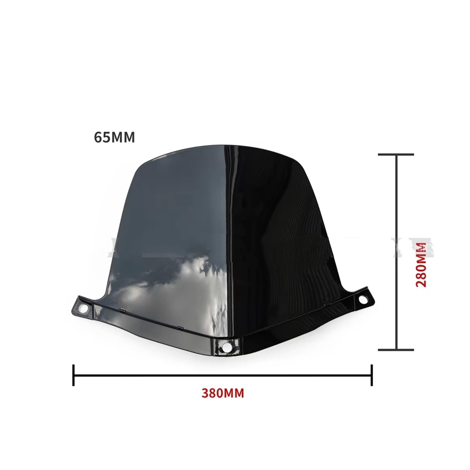 Parabrezza Moto Per Beverly 250 125 2005-2008 Per BV250 2006 2007 Parabrezza Per Moto Deflettore Anteriore Cupolino Moto(Gr�)