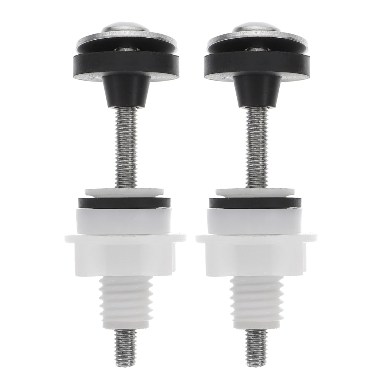 Tornillos De Inoxidable Para Asiento De Inodoro Universal Pernos De Bisagra Para Fijación Segura De Asientos De Inodoro Accesorios De Fontanería Para Reparación Y Reemplazo Fácil