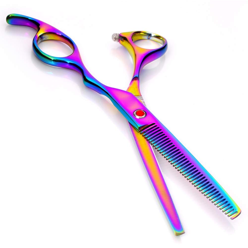 Ciseaux de coupe de cheveux, ensemble de toilettage pour animaux de compagnie, Kit de tondeuse pour animaux de compagnie en acier inoxydable, ensemble de toilettage pour animaux de compagnie 7 pouce