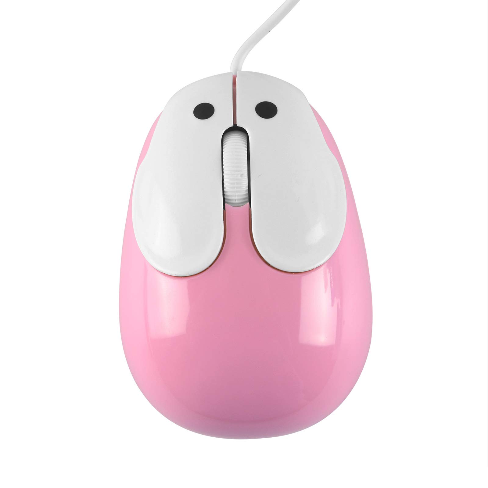 Amazon | 有線マウス 小型 かわいい動物のウサギの形マウス USB有線