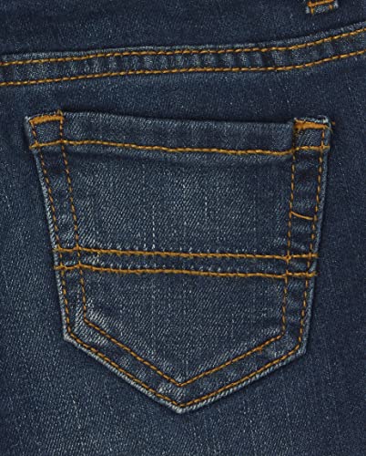 The Children's Place Baby Boys and Toddler Boys Stretch Straigh Leg Jeans, Aged Indigo/Harland, 6-9 MONTHS — view 4