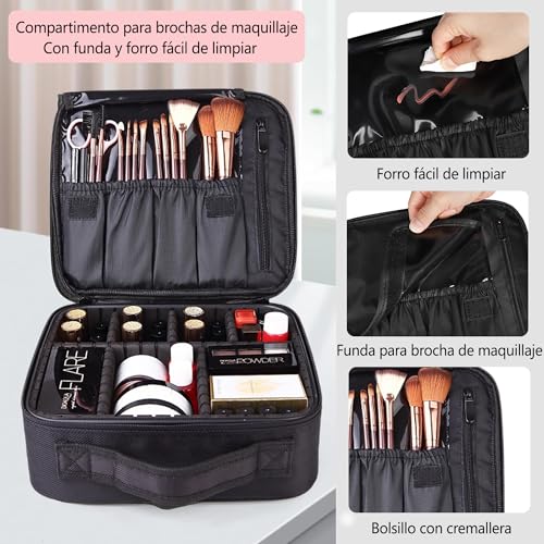 Review de Neceser de maquillaje coppel comprados en linea. 15 Imagen adicional