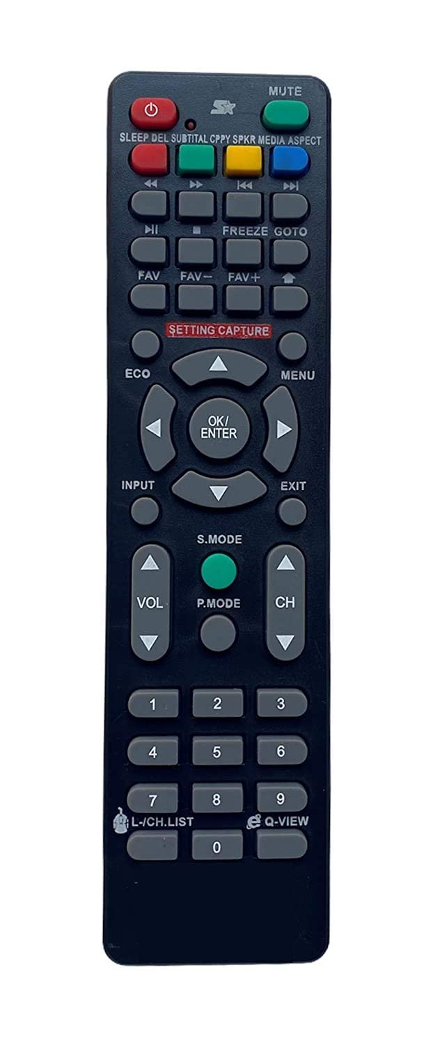 ANM LCD/LED Remote No. TN648, Compatible with Thomson LCD/LED TV Remote Control - Old Remote Functions Must be Exactly Same