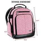 Portable-Camera-Backpack-for-DSLRSLR-Red-by-USA-Gear-with-Customizable-Accessory-Dividers-Weather-Resistant-Bottom-Comfortable-Back-Support-for-Canon-EOS-T5-T6-Nikon-D3300-D3400-and-More
