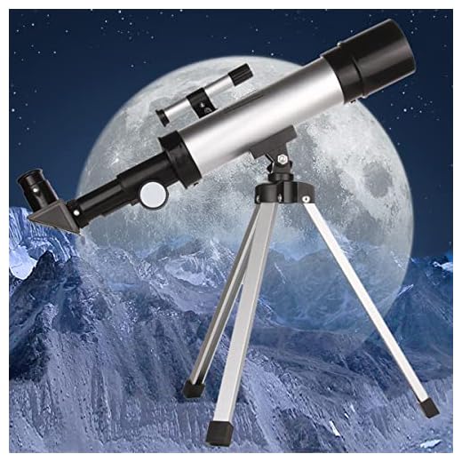 Telescópio astronômico com tripé Star Finder telescópio monocular para crianças iniciantes/Crianças