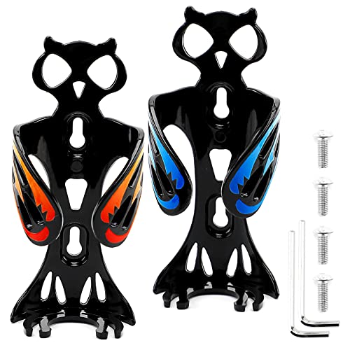 2 Pcs Bike Water Bottle Holder, Lightweight Mountain Bike Water Bottles Rack, Bicycle Water Bottle Cage for Road Bikes