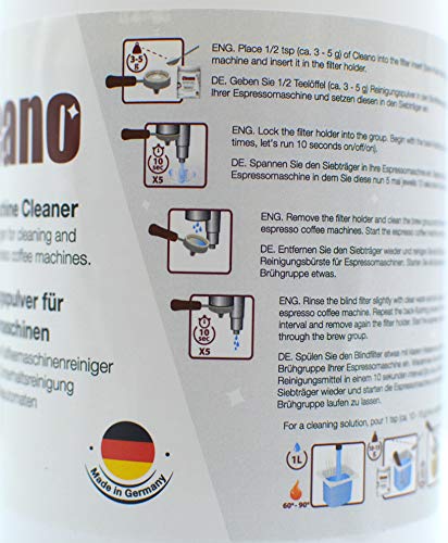 CLEANO ITALPARTS proszek do ecspresów do kawy 900 g, ideaal voor rancilio, ECM, Rocket, Lilit - Image 3