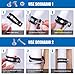 Twidec/50PCS 1/4 Inch Cable Clamp 304 Stainless Steel Rubber Coated Cushion Pipe Clamps,Metal Clamp,With Metal Rubber Clips For Automotive Wire Tube Pipe Clamps N-056-1/4