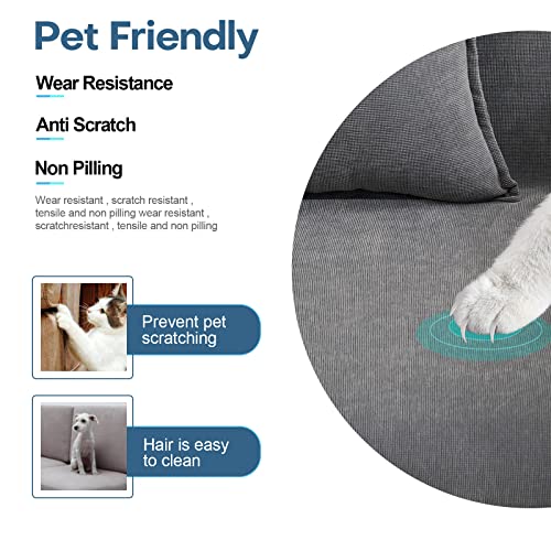 Couverture de canapé grand format pour chien et chat résistant aux griffes - 5