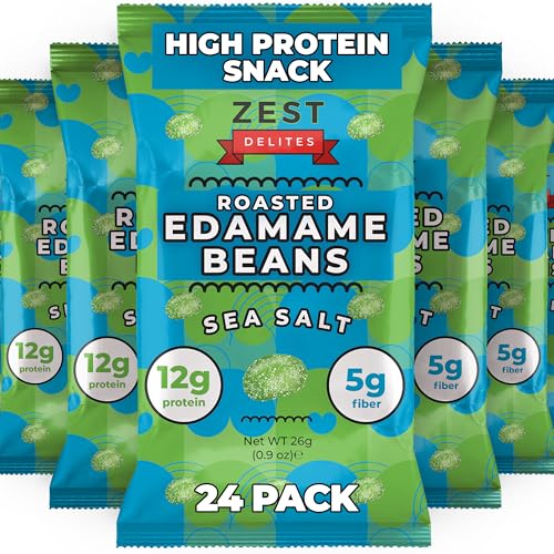 Zest Delites Crunchy Dry Roasted Edamame Beans Snack By Zest Delites cover